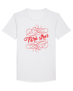 Fara Stres Tricou mânecă scurtă guler larg Bărbat Skater