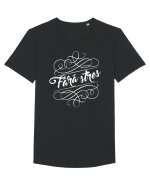 Fara Stres Tricou mânecă scurtă guler larg Bărbat Skater