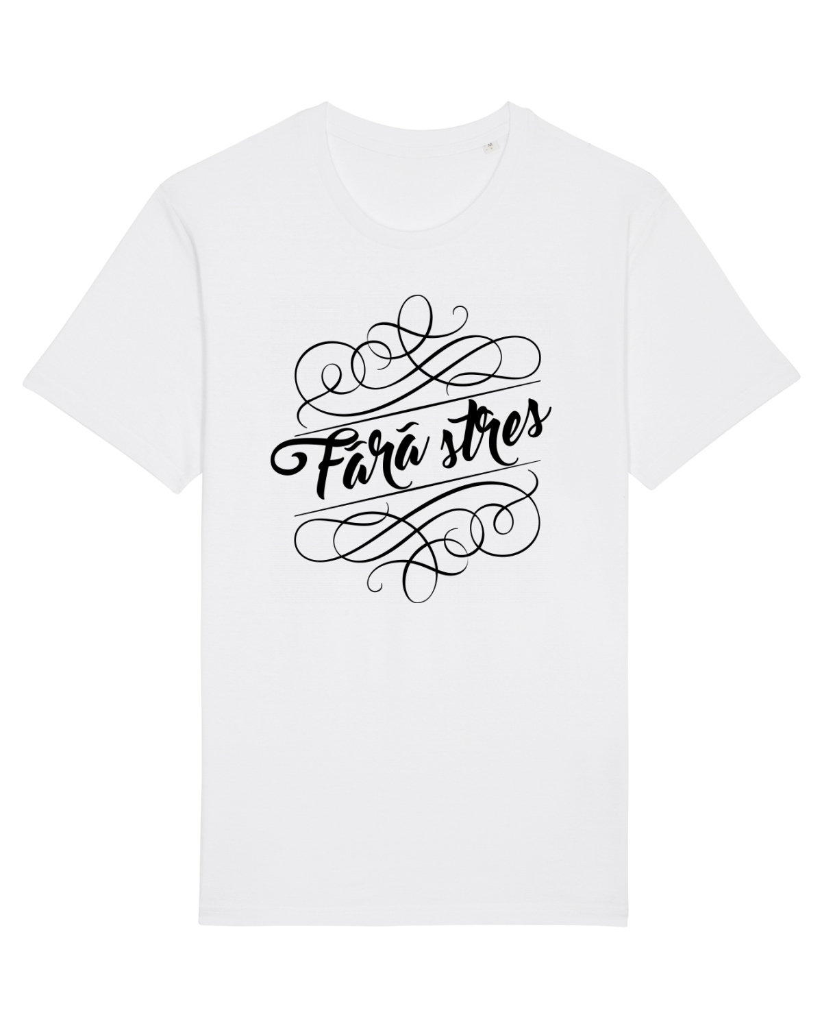 Tricou mânecă scurtă Unisex Rocker White