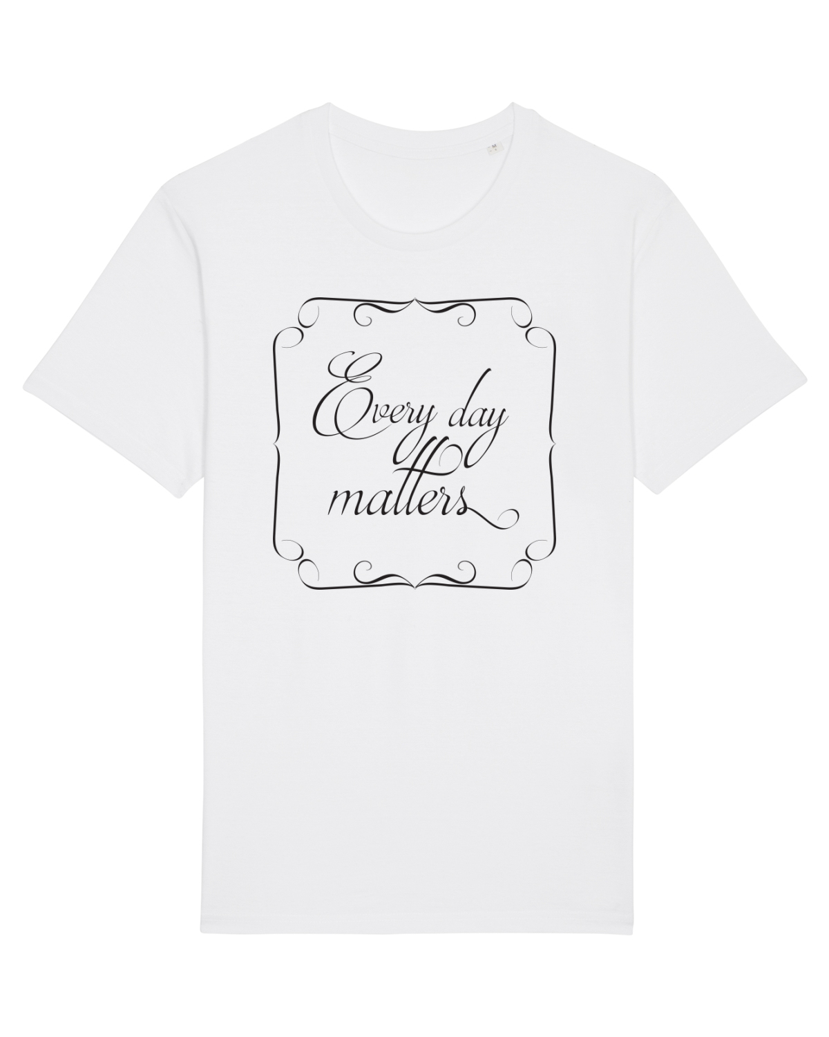 Tricou mânecă scurtă Unisex Rocker White