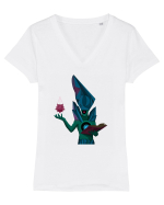 The Keeper of Knowledge Tricou mânecă scurtă guler V Damă Evoker