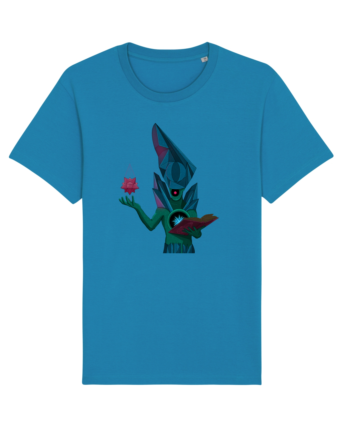 Tricou mânecă scurtă Unisex Rocker Azur