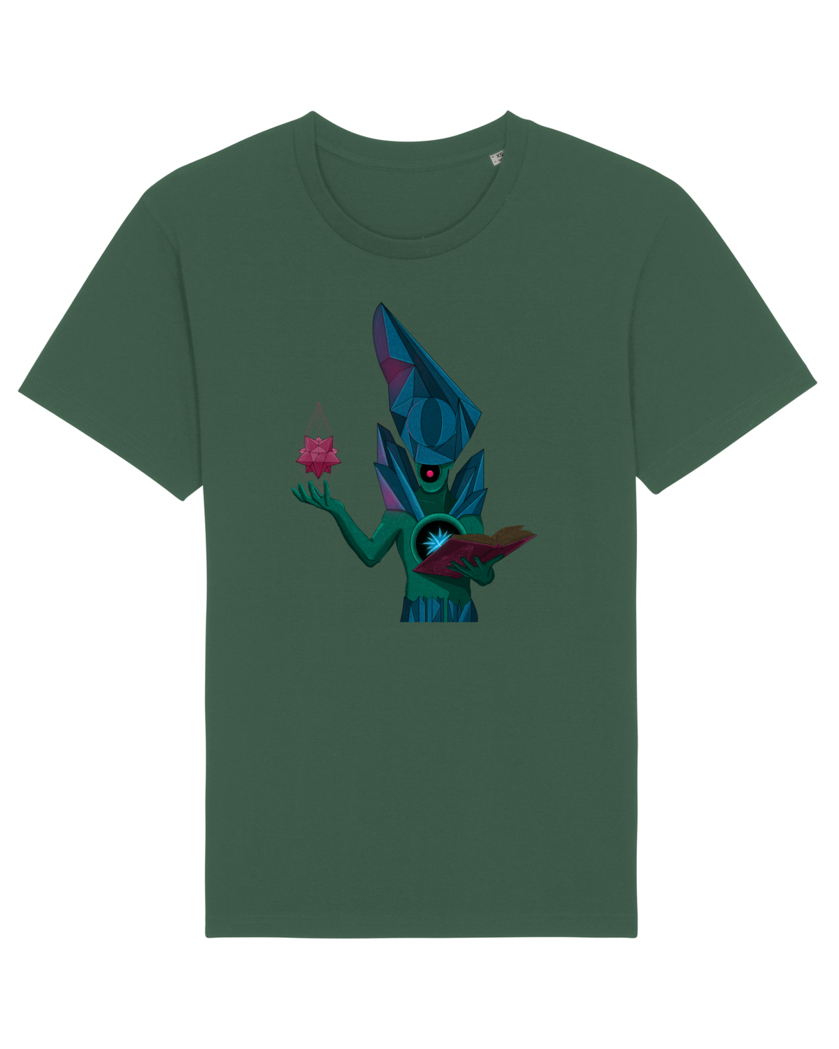 Tricou mânecă scurtă Unisex Rocker Bottle Green