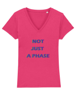 Not Just A Phase Tricou mânecă scurtă guler V Damă Evoker