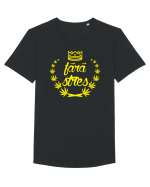 Fara Stres Tricou mânecă scurtă guler larg Bărbat Skater