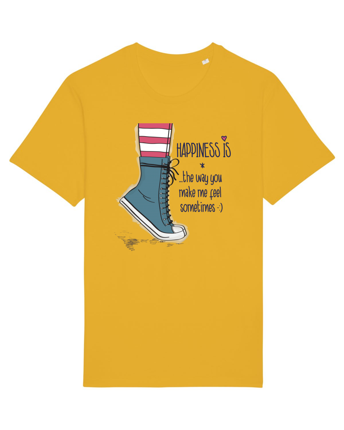 Tricou mânecă scurtă Unisex Rocker Spectra Yellow