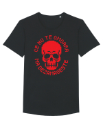 Ce nu te omoara Tricou mânecă scurtă guler larg Bărbat Skater