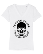 Ce nu te omoara Tricou mânecă scurtă guler V Damă Evoker