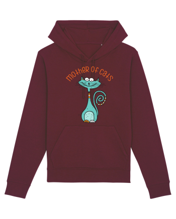 Mama pisicilor Burgundy