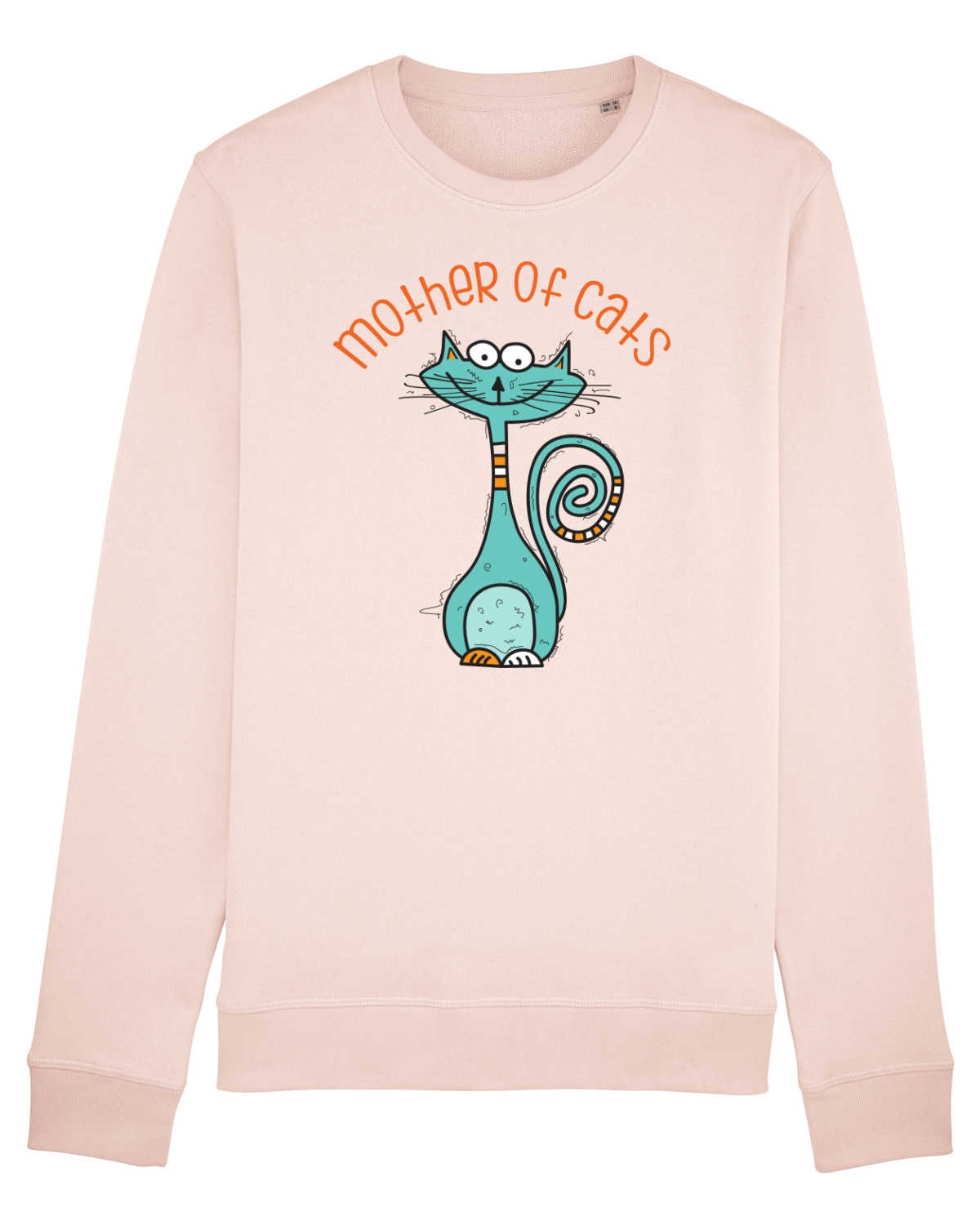 Bluză mânecă lungă Unisex Rise Candy Pink