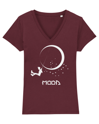 fly me to the moon and back Burgundy