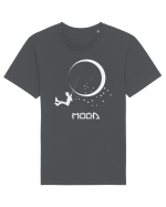 Dus-întors spre Lună – tricou pentru visători Tricou mânecă scurtă Unisex Rocker