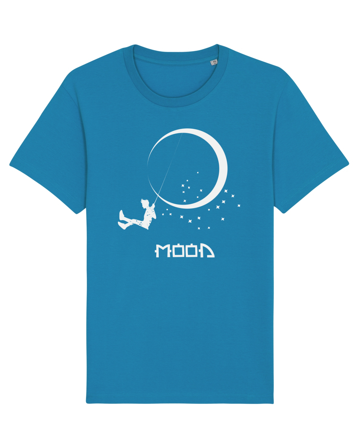 Tricou mânecă scurtă Unisex Rocker Azur