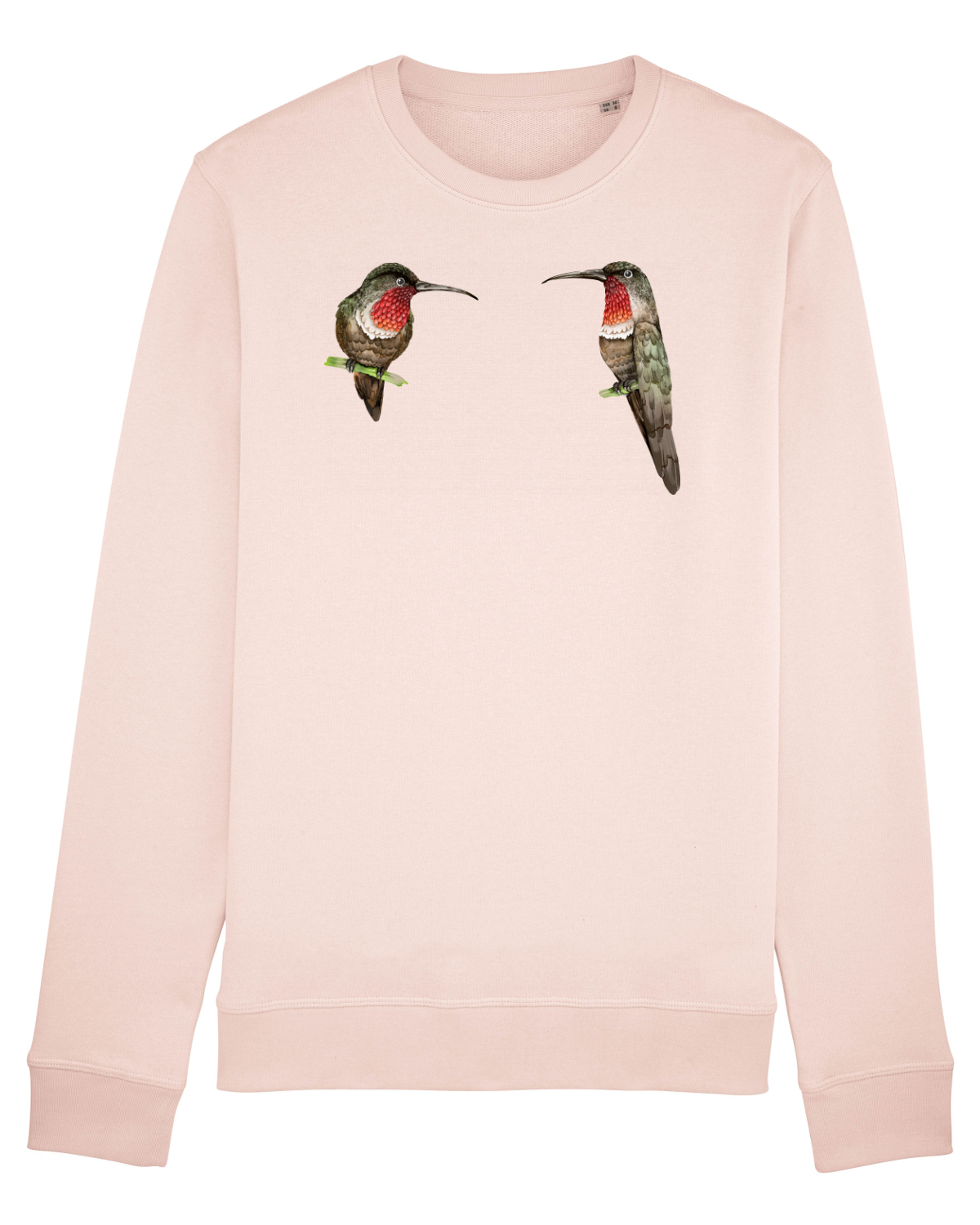 Bluză mânecă lungă Unisex Rise Candy Pink