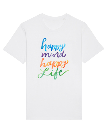 Happy mind White