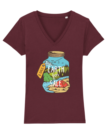 Earth for Sale.. Burgundy