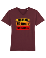 No limits Tricou mânecă scurtă guler V Bărbat Presenter