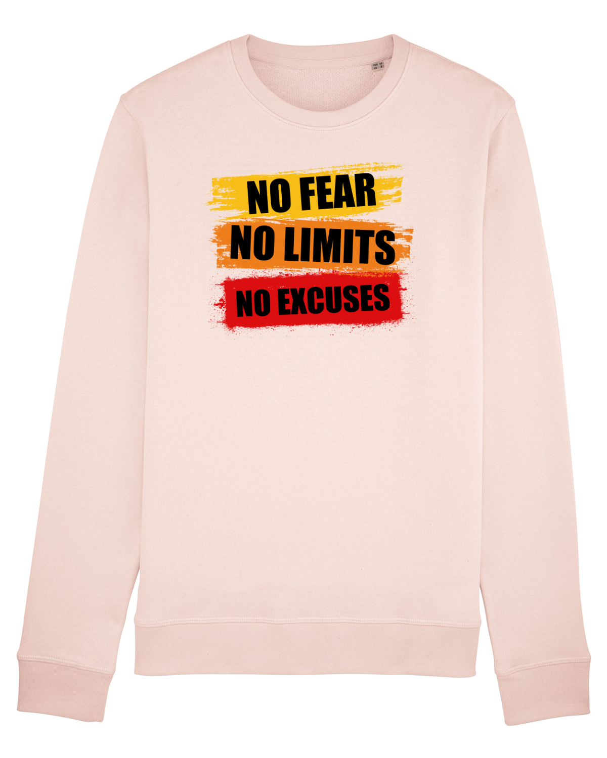 Bluză mânecă lungă Unisex Rise Candy Pink