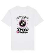 BMW Girl Tricou mânecă scurtă Unisex Rocker