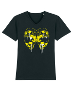 Skull Tricou mânecă scurtă guler V Bărbat Presenter