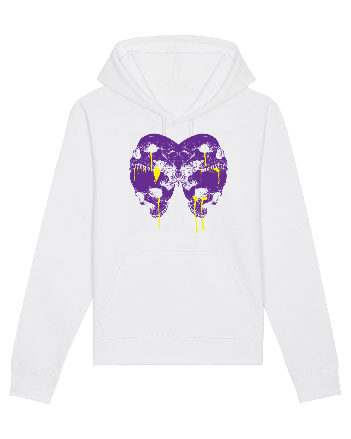 Hanorac Unisex Drummer White