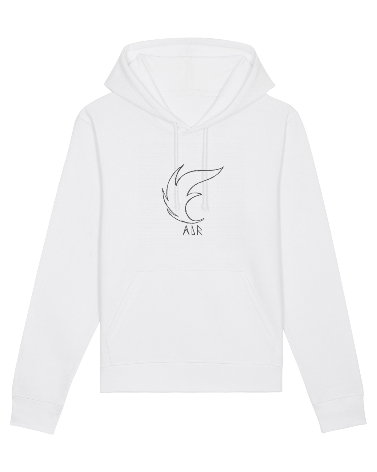 Hanorac Unisex Drummer White