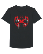Skull Tricou mânecă scurtă guler larg Bărbat Skater