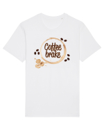 Coffee brake Tricou mânecă scurtă Unisex Rocker