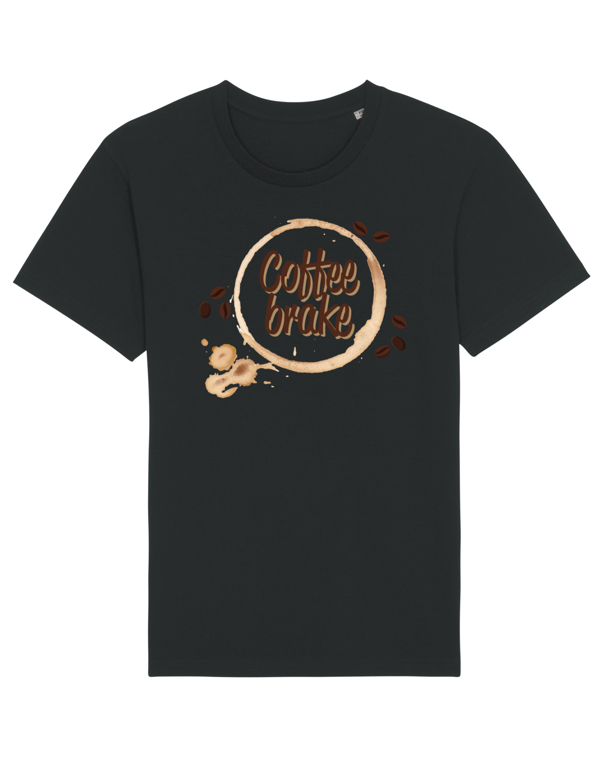 Tricou mânecă scurtă Unisex Rocker Black