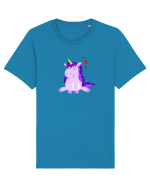 Adorabilul Unicorn :) Tricou mânecă scurtă Unisex Rocker
