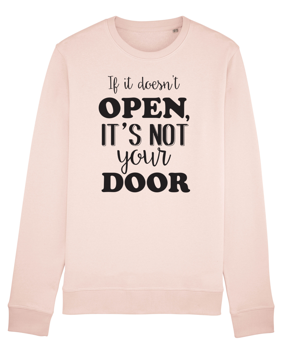 Bluză mânecă lungă Unisex Rise Candy Pink