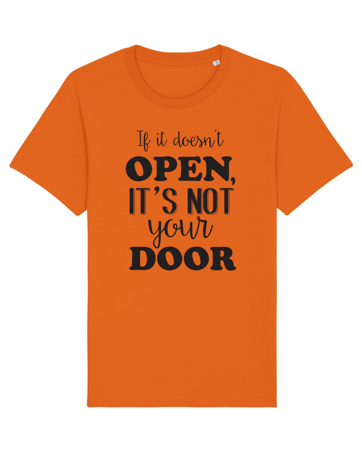 Tricou mânecă scurtă Unisex Rocker Bright Orange