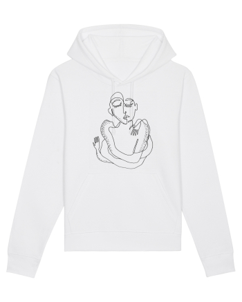 Self embrace White
