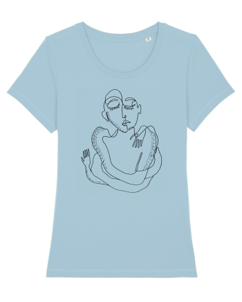 Self embrace Sky Blue