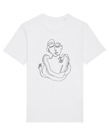 Self embrace White