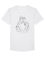 Self embrace Tricou mânecă scurtă guler larg Bărbat Skater