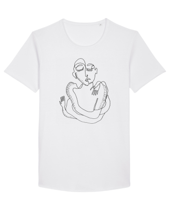 Self embrace White