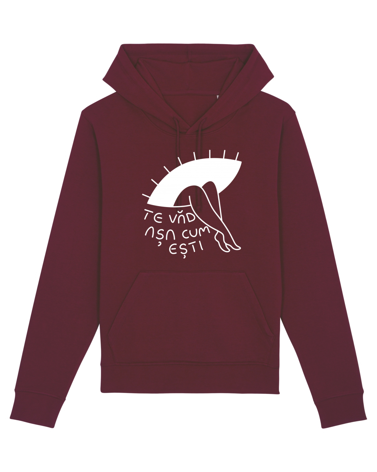 Hanorac Unisex Drummer Burgundy