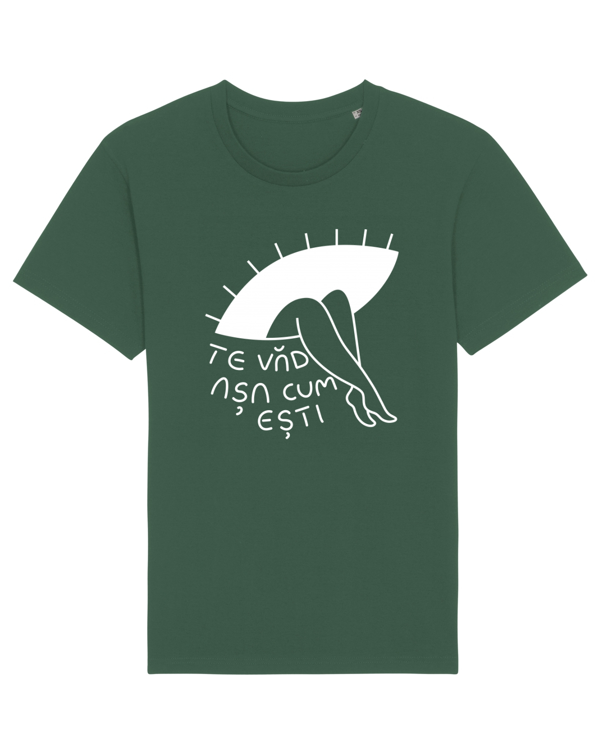 Tricou mânecă scurtă Unisex Rocker Bottle Green