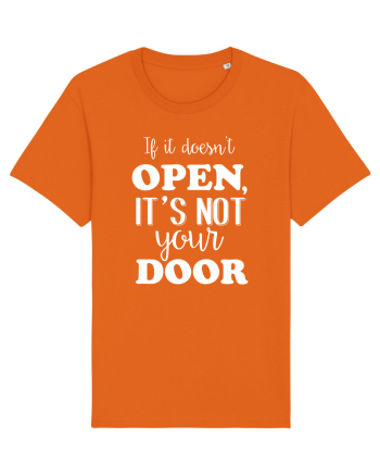 Ușa închisă Bright Orange
