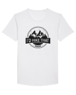 I'd Hike That Tricou mânecă scurtă guler larg Bărbat Skater