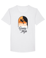 Gravity is a Myth Tricou mânecă scurtă guler larg Bărbat Skater