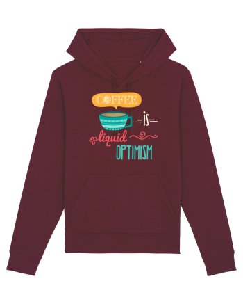 Cafea optimistă Burgundy