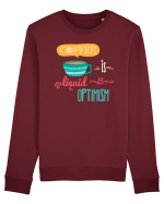 Cafea optimistă Bluză mânecă lungă Unisex Rise