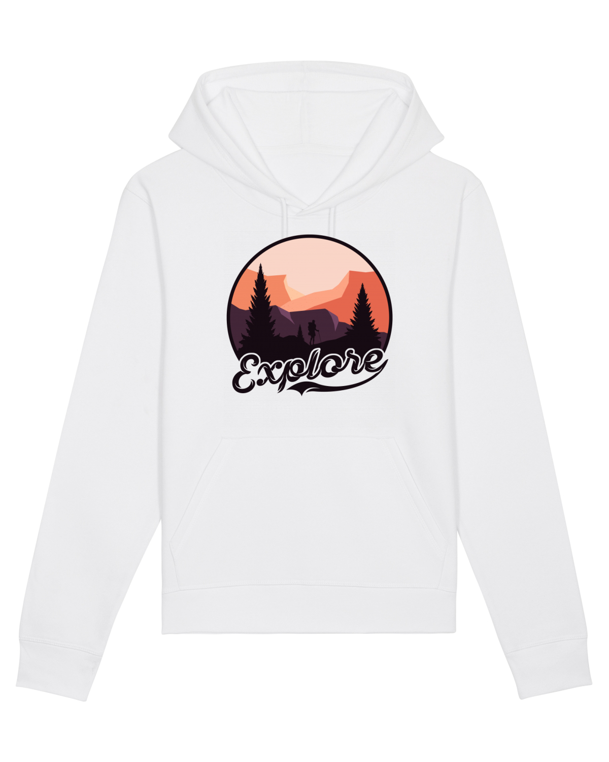 Hanorac Unisex Drummer White