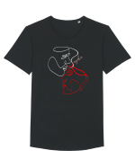 Together Tricou mânecă scurtă guler larg Bărbat Skater