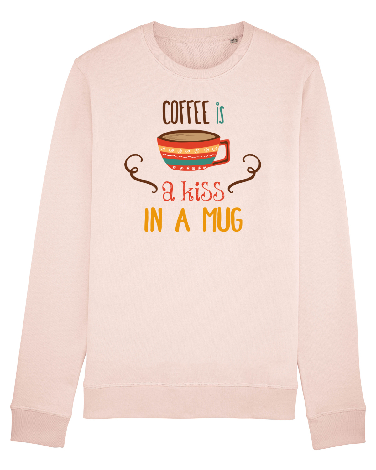 Bluză mânecă lungă Unisex Rise Candy Pink