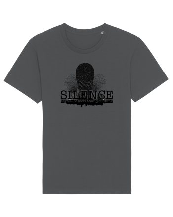 SILENCE says a lot more than you think Anthracite