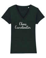 Chaos Coordinator Tricou mânecă scurtă guler V Damă Evoker