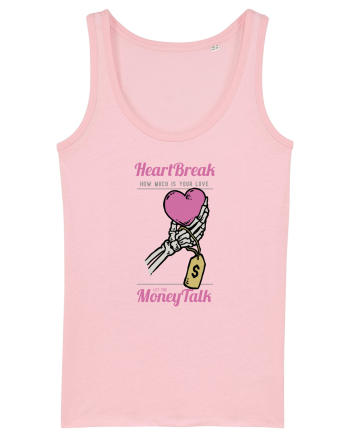 Heart Brake, Money Talk Cotton Pink